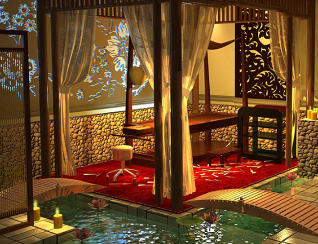 成都spa会所环境展示（七）专注于精英人士休闲休闲按摩文化